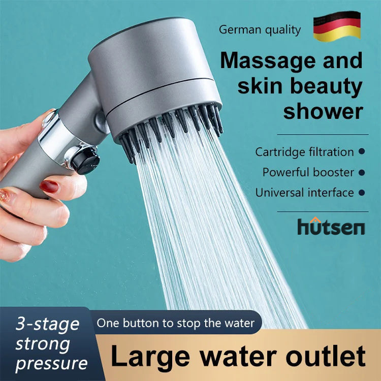 Borhe® Shower - 4 in 1 Massage En Huid Schoonheid Multifunctionele Douchekop
