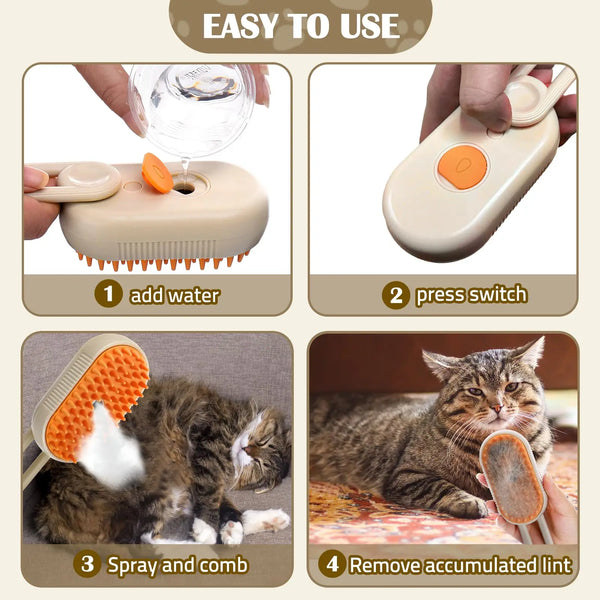 Stoomspray Kattenkam