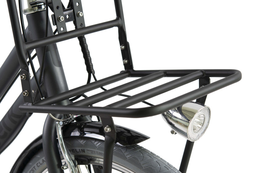Tretwerk E-Cargo Dames 7V V-Brakes antraciet 49 cm 28 inch