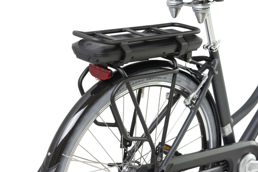 Tretwerk E-Cargo Dames 7V V-Brakes antraciet 49 cm 28 inch